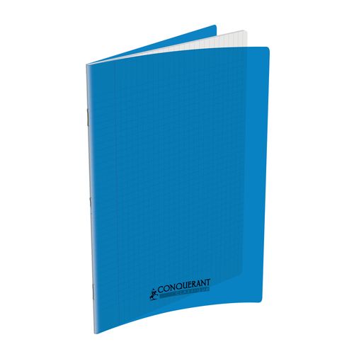 Cahier 200 pages bleu Conquérant