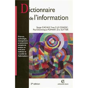 Dictionnaire de l'information