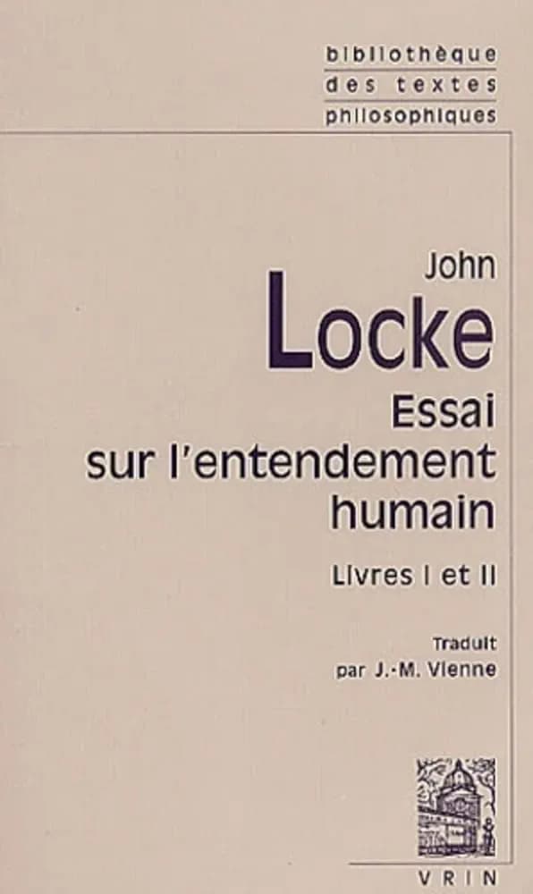 Essai sur l'entendement humain