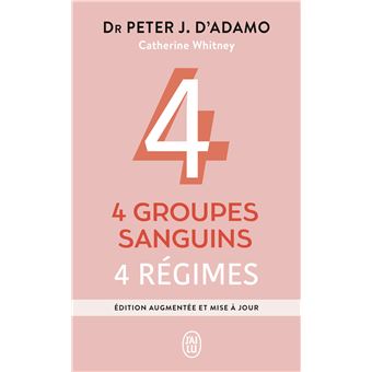 4 GROUPES SANGUINS, 4 REGIMES