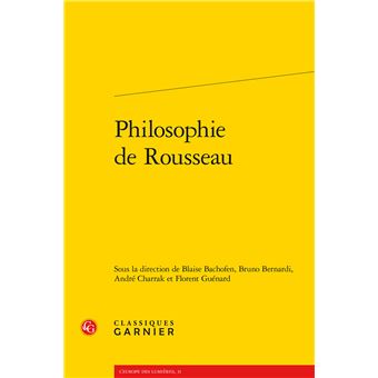 Philosophie de Rousseau