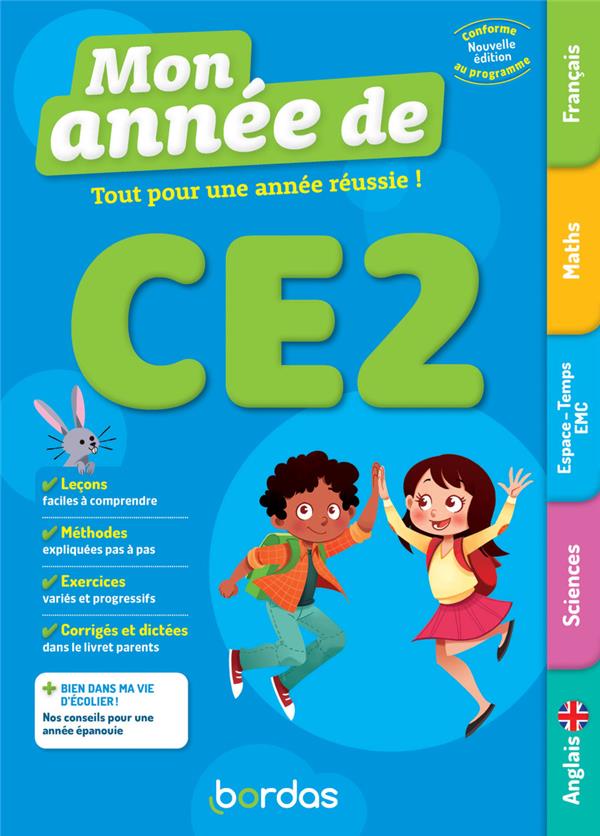 Mon année de : CE2 - Toutes les matières