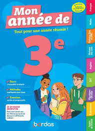Mon année de : 3e ; Toutes les matières