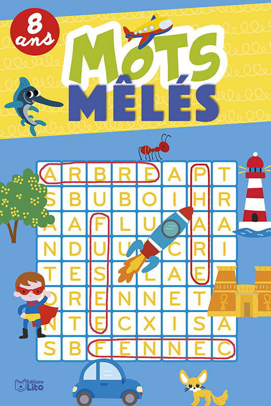 Mots mêlés – 8 ans