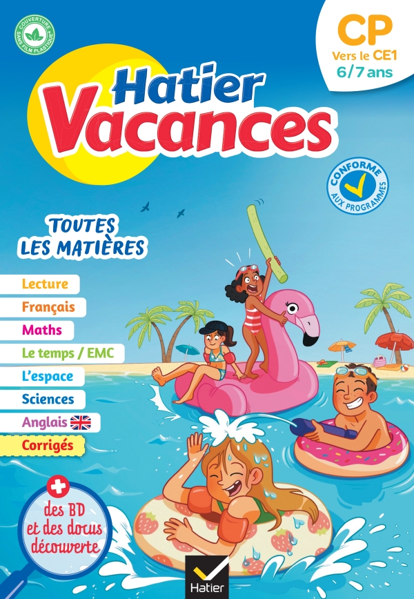 Cahier de vacances Hatier Vacances - Moyenne section vers Grande section - 4/5 ans HATIER