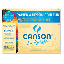 Pochette mi-teintes Canson