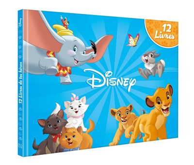 DISNEY - Coffret - Les 12 livres de tes héros