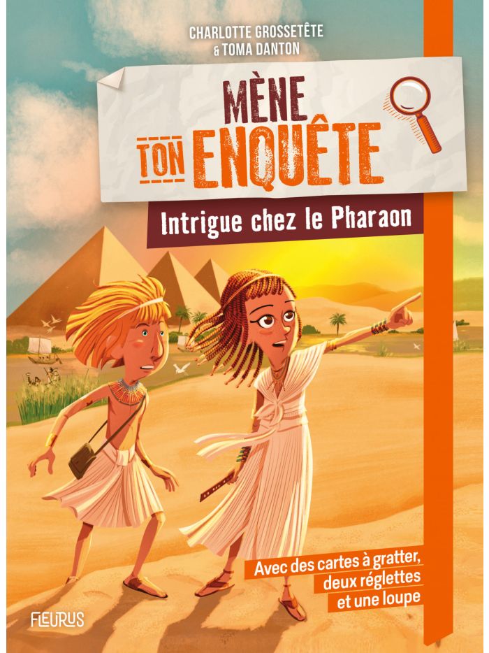 Mène ton enquête - Intrigue chez le Pharaon