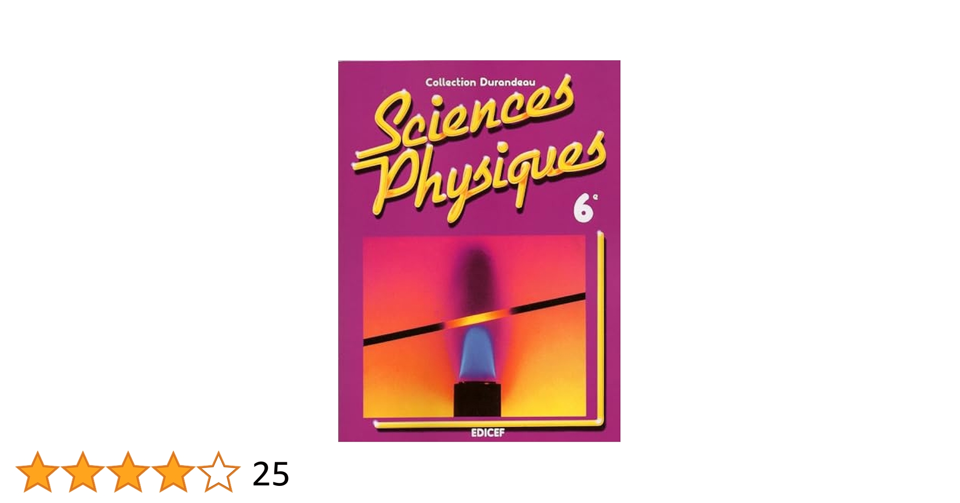 Sciences physiques Durandeau 6e