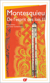 Montesquieu De l'esprit des lois II