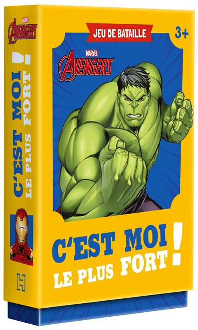 Marvel - : AVENGERS - Jeu de cartes - Bataille - C'est moi le plus fort !