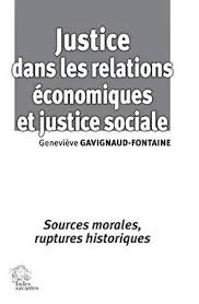 Justice dans les relations économiques et justice sociale