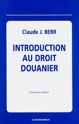 Introduction au droit douanier