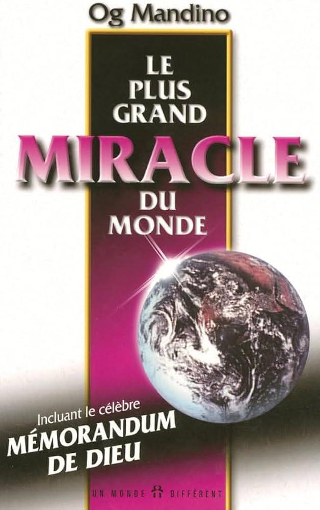 LE GRAND MIRACLE DU MONDE (POCHE)